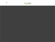 Tablet Screenshot of digiwei.com